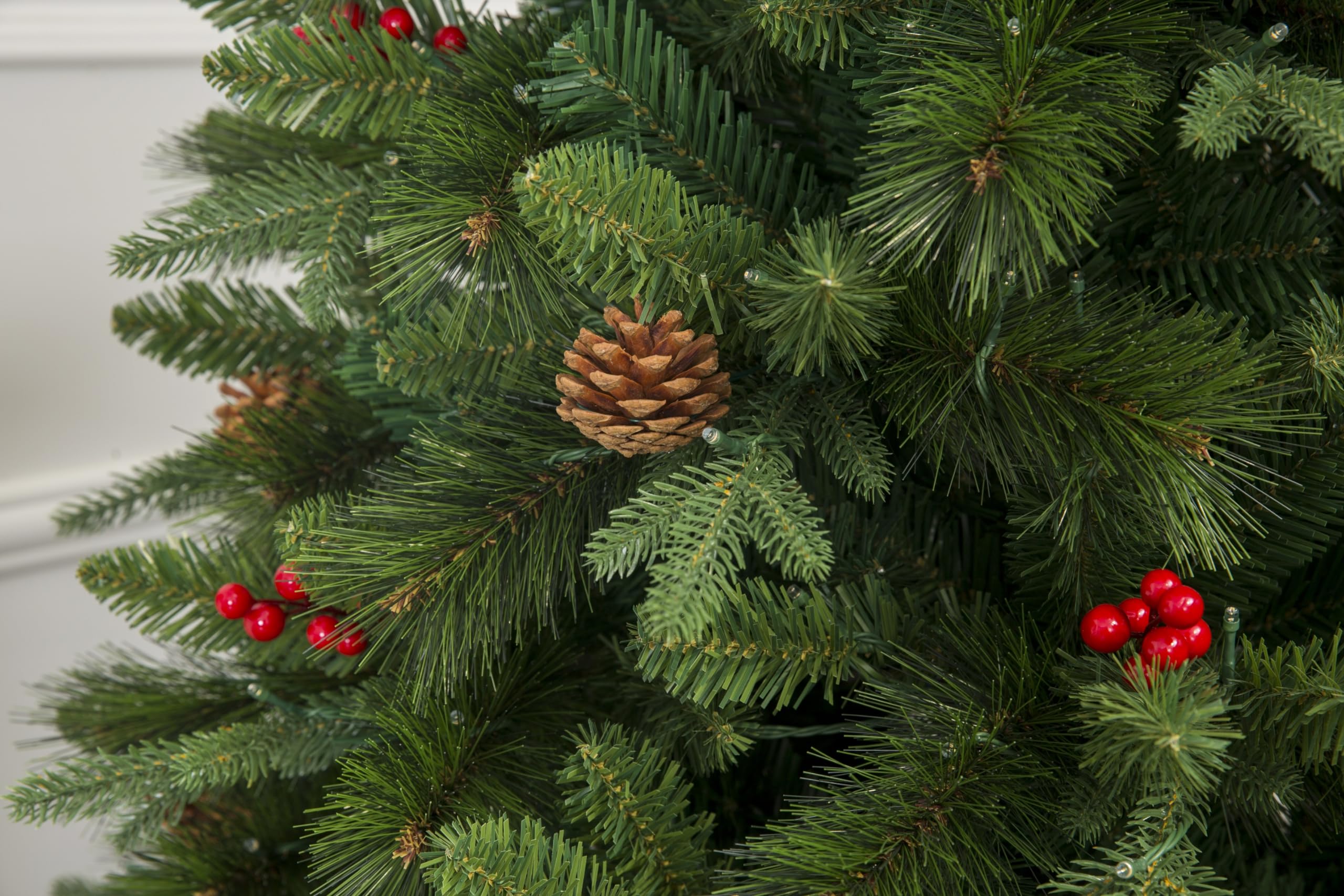 Slim Scotch Pine Christmas Tree Pre-lit