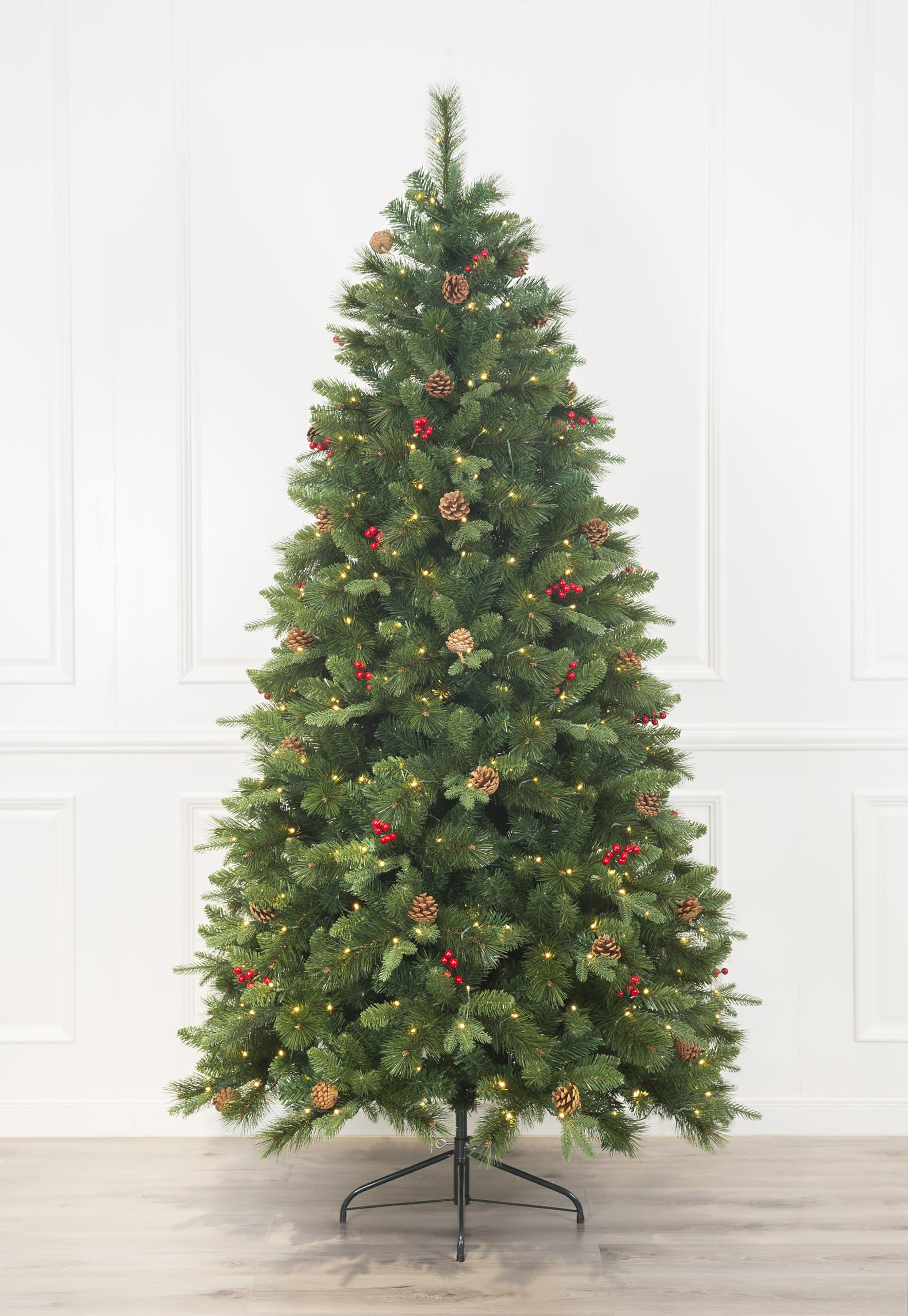 Slim Scotch Pine Christmas Tree Pre-lit