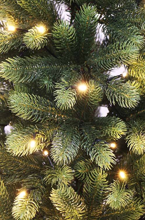 The Most Realistic Table top Spruce little Christmas tree with LED lights