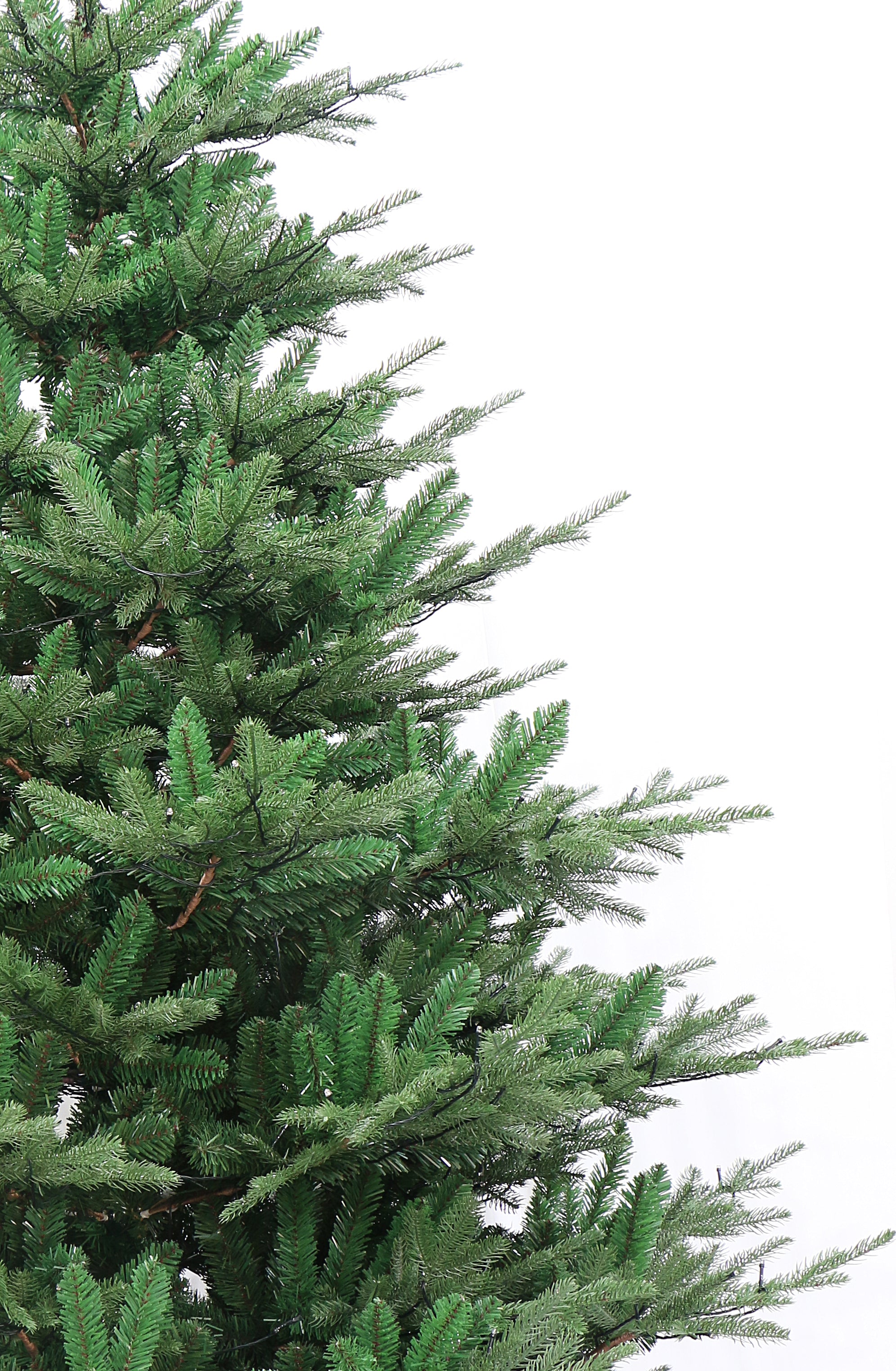 Rocky Mountain Fir Wide Artificial Christmas Tree Unlit