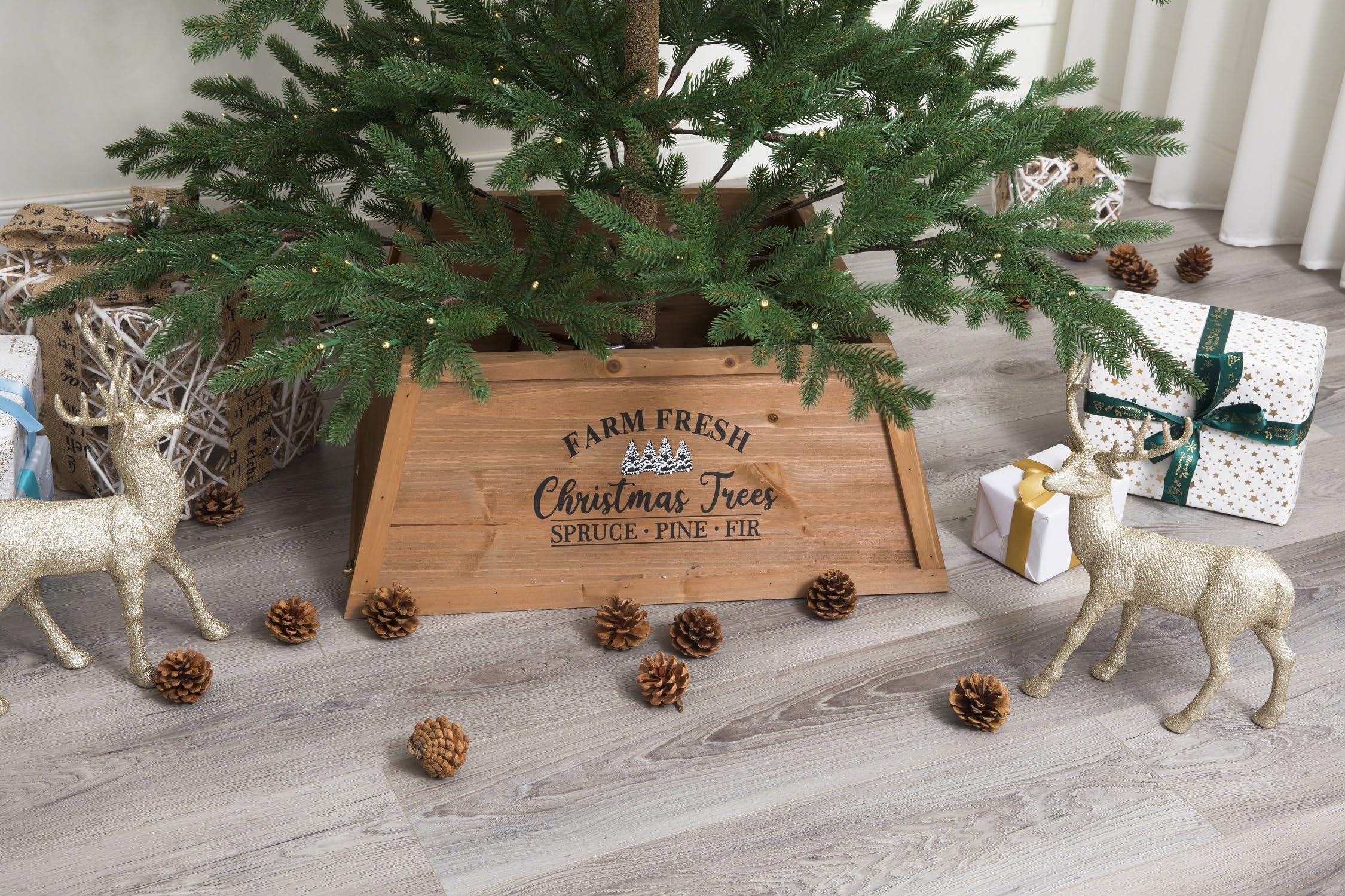 Minimalist Balsam Fir Christmas Tree