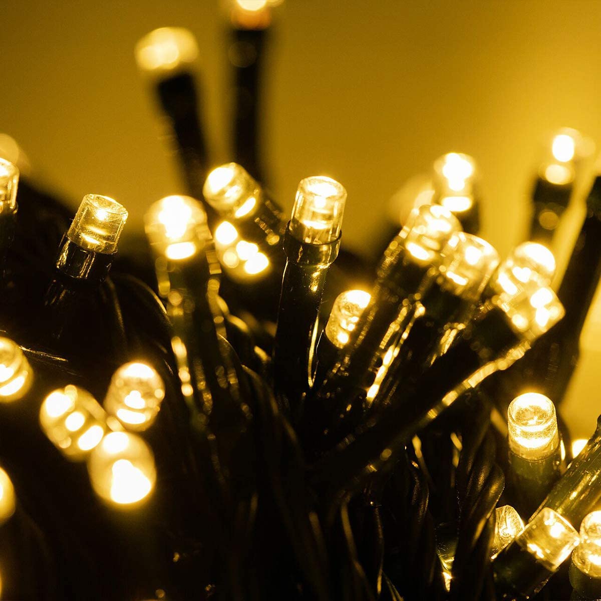 200 LED Lights 65ft 8 Modes Twinkling Patio Lights/Christmas Indoor Outdoor Decoration String Lights (200 LED Multi-Color)