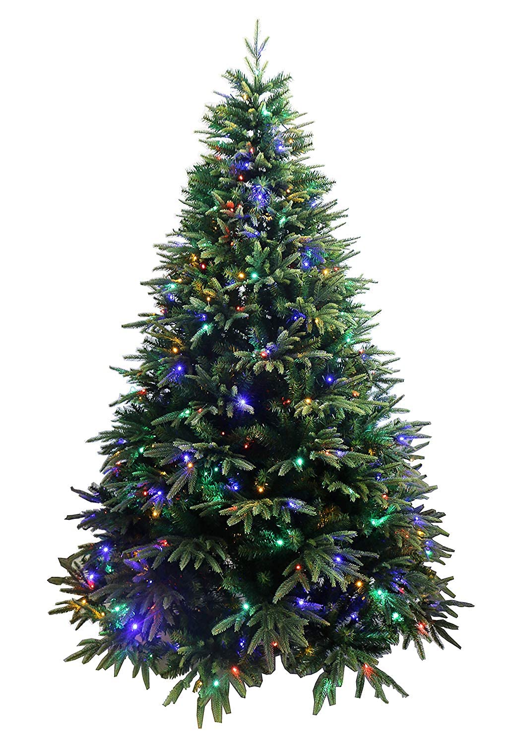 Spring Spirits Fir Christmas Tree with Real-Feel PE Tips and Metal Stand