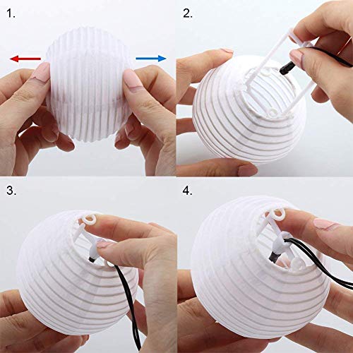 40 LED/ 35ft Remote Control Super Big Solar Power Patio Lantern String Lights (Multi-Color)