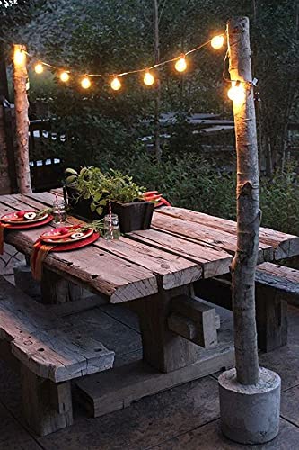 Lightz LED Solar Powered Outdoor String Lights