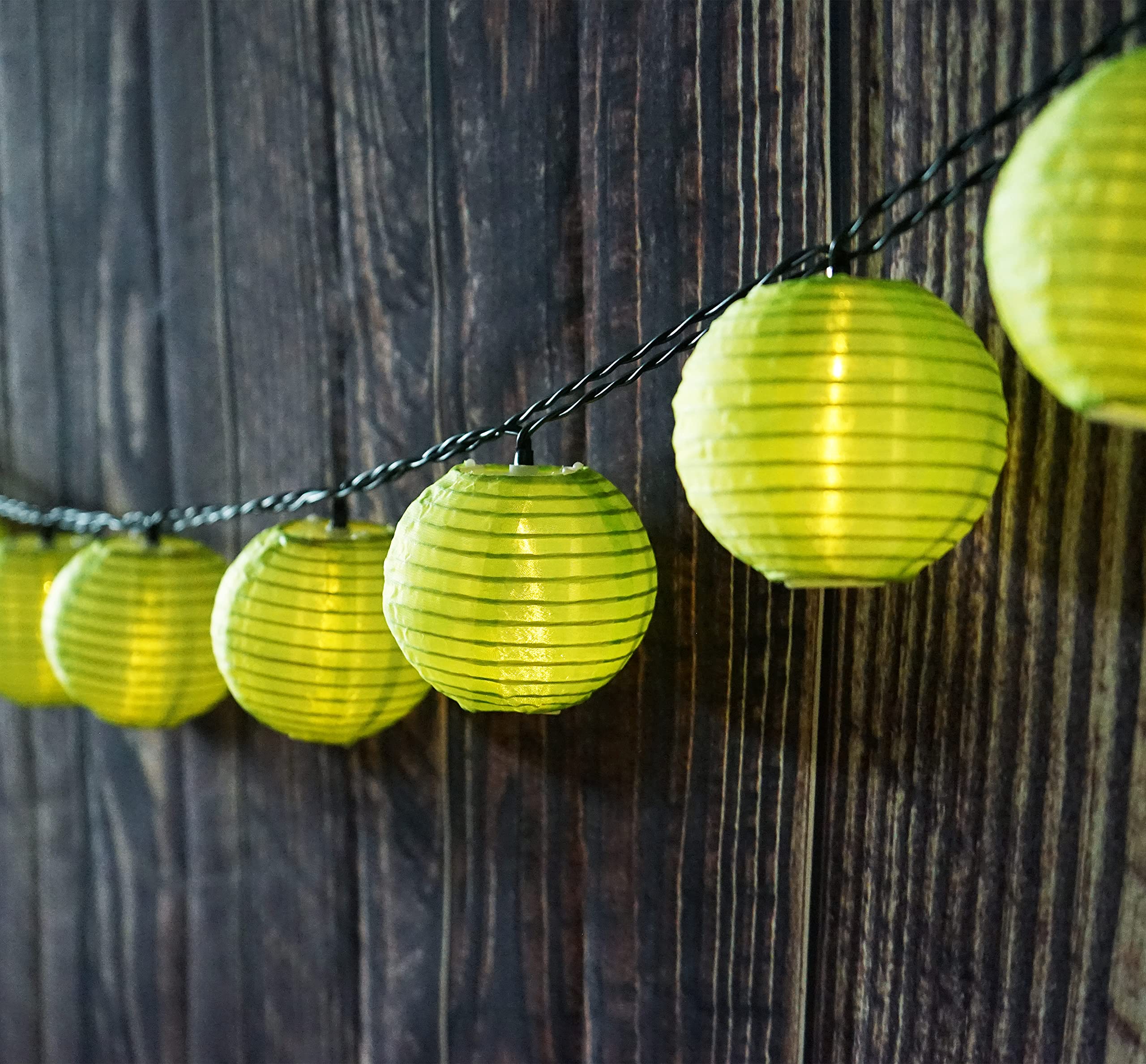 Solar Power Waterproof Lantern String Lights
