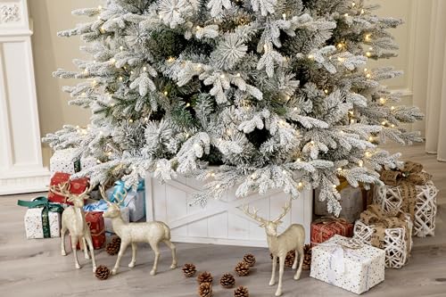 X Wooden Box Christmas Tree Collar