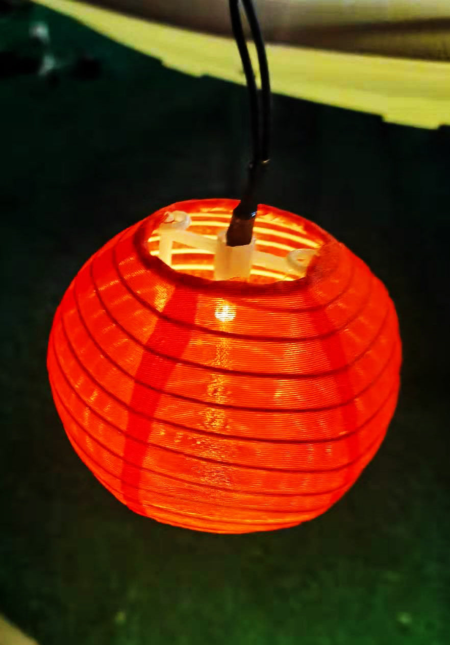 Solar Power Waterproof Lantern String Lights