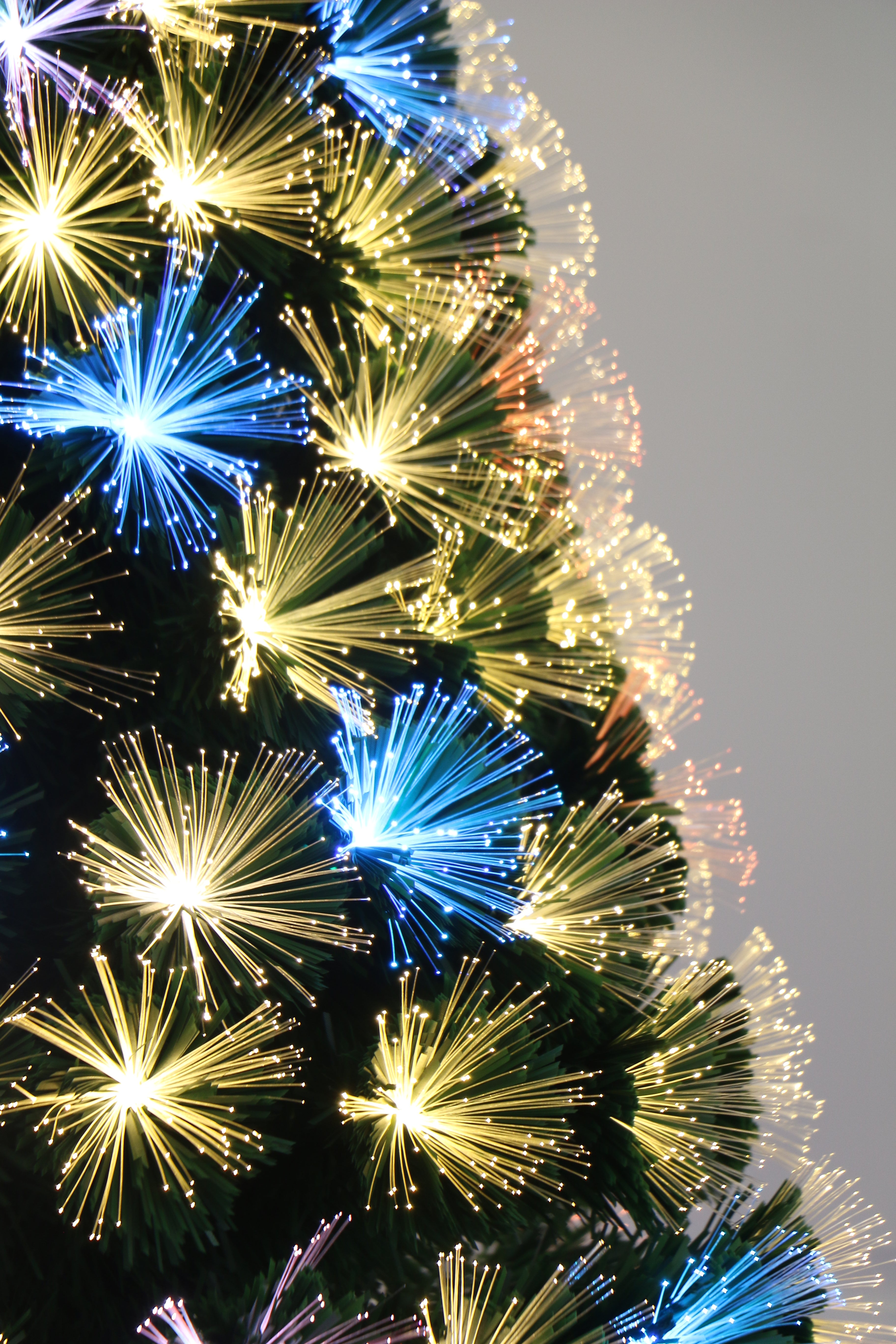 Firework LED Fiber Optic Christmas Tree