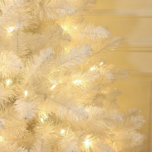 Sparkle White Christmas Tree with LED Light Full Shape