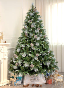 Frosted White Spruce Christmas Tree