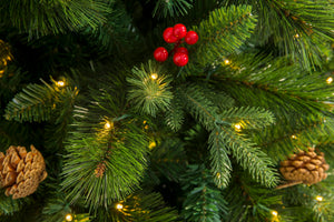 Slim Scotch Pine Christmas Tree Pre-lit