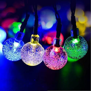100LED/33ft Crystal Ball Energy efficient Indoor Outdoor Waterproof Globe LED String Lights Patio, Lawn & Garden String Lights, Party/Wedding Lights (Multi-Color)