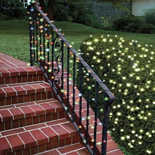 200 LED Lights 65ft 8 Modes Twinkling Patio Lights/Christmas Indoor Outdoor Decoration String Lights (200 LED Multi-Color)