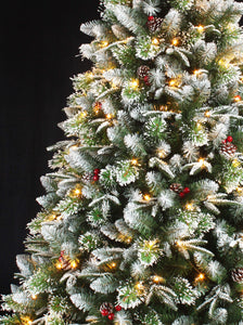 Super Dual Frosted Pine Christmas Tree