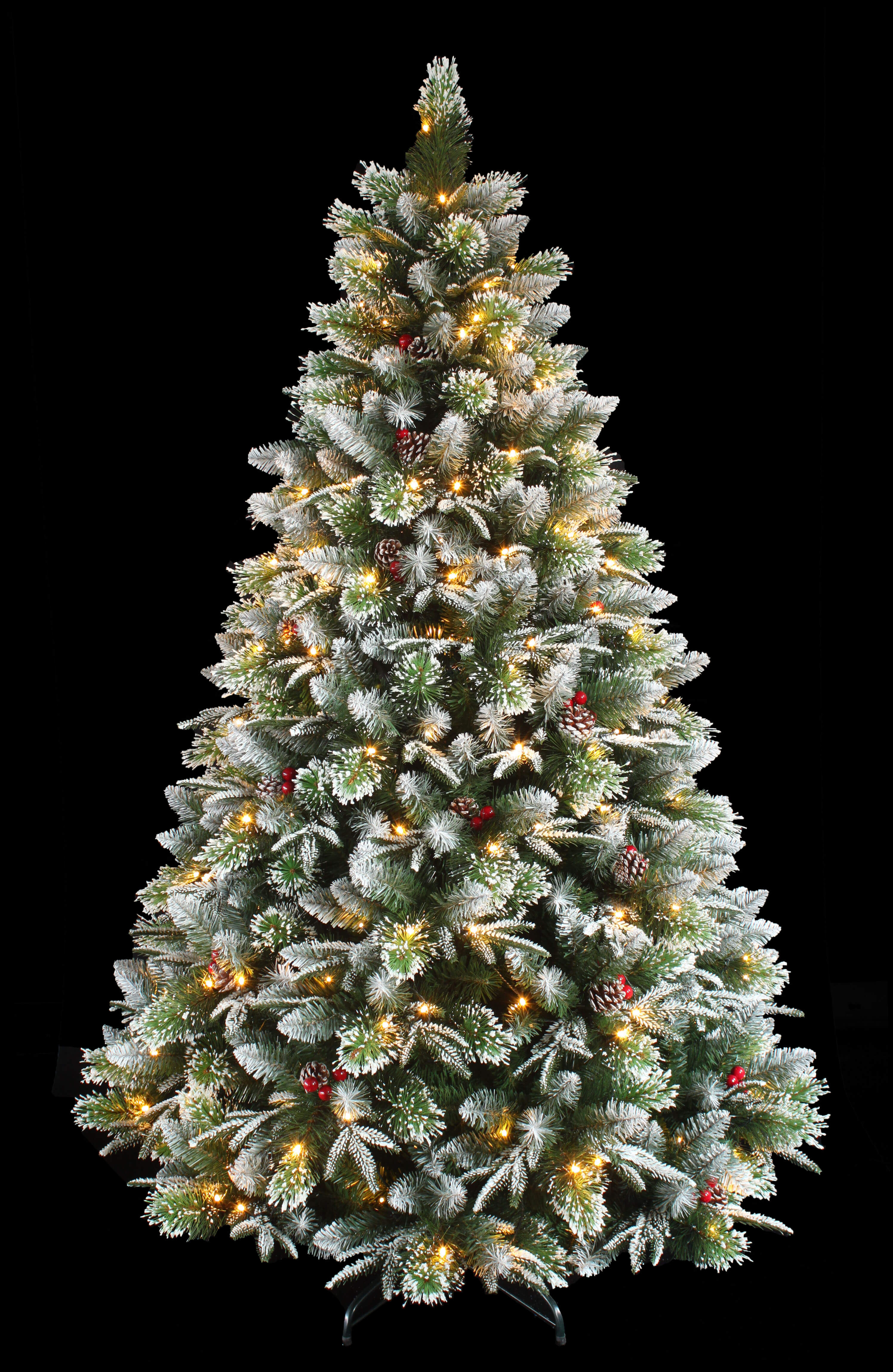 Super Dual Frosted Pine Christmas Tree